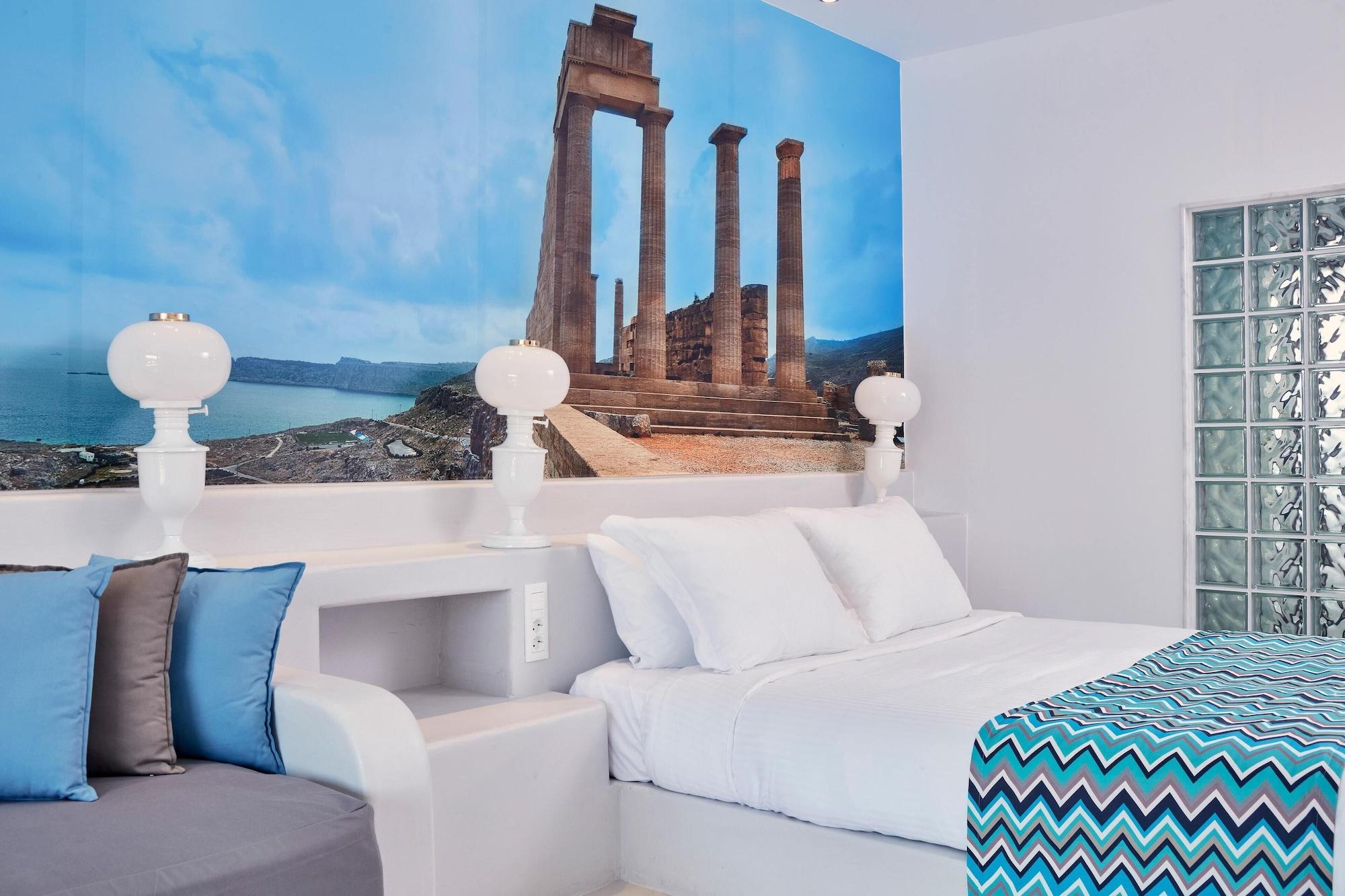 Esperos Village Blue & Spa - Adults Only Faliraki Exteriér fotografie A room at the hotel